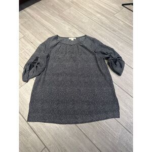 Blouse - Women's‎ Michael Michael Kors Black Top Large